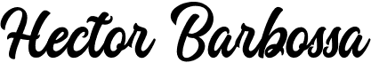 preview image of the Hector Barbossa font