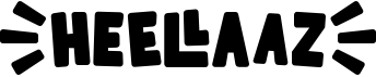 preview image of the Heellaaz font