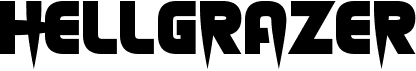 preview image of the Hellgrazer font