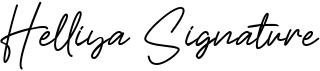 preview image of the Helliya Signature font