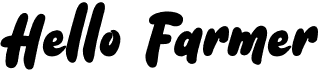 preview image of the Hello Farmer font