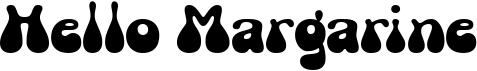preview image of the Hello Margarine font