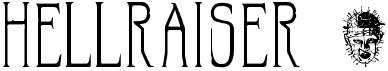 preview image of the Hellraiser font