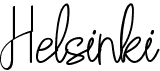preview image of the Helsinki font
