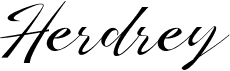 preview image of the Herdrey font