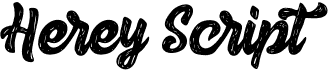 preview image of the Herey Script font