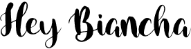 preview image of the Hey Biancha font