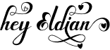 preview image of the Hey Eldian font