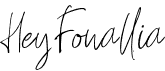 preview image of the Hey Fonallia font