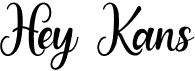 preview image of the Hey Kans font