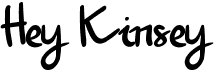 preview image of the Hey Kinsey font