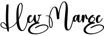 preview image of the Hey Marge font