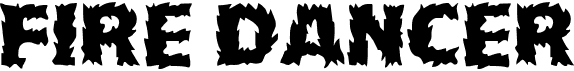 preview image of the HFF Fire Dancer font