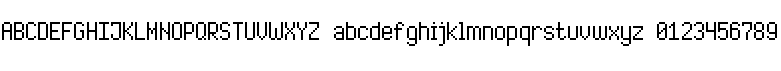 preview image of the High Pixel-7 font
