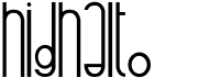 preview image of the Highalto font