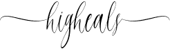 preview image of the Higheals font
