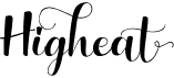 preview image of the Higheat font