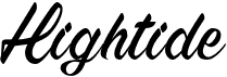 preview image of the Hightide font