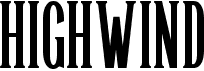 preview image of the Highwind font