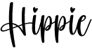 preview image of the Hippie font