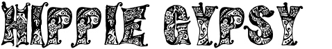 preview image of the Hippie Gypsy font