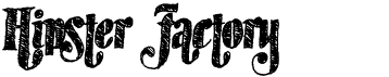 preview image of the Hipster Factory font