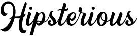 preview image of the Hipsterious font