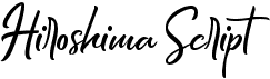 preview image of the Hiroshima Script font