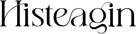 preview image of the Histeagin font