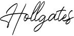 preview image of the Hollgates font