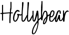 preview image of the Hollybear font