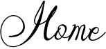 preview image of the Home font