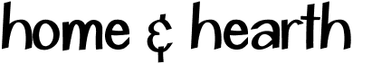 preview image of the Home & Hearth font