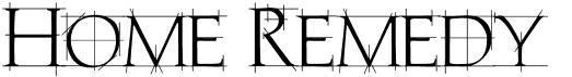 preview image of the Home Remedy font