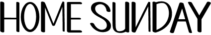 preview image of the Home Sunday font