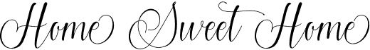 preview image of the Home Sweet Home font