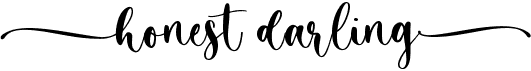 preview image of the Honest Darling font