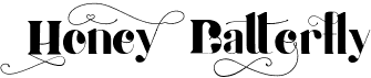 preview image of the Honey Batterfly font
