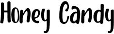 preview image of the Honey Candy font