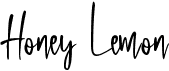 preview image of the Honey Lemon font