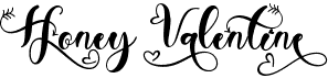 preview image of the Honey Valentine font
