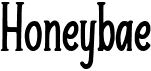 preview image of the Honeybae font