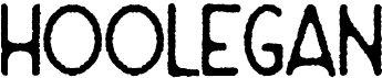 preview image of the Hoolegan font
