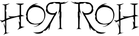 preview image of the Horroh font