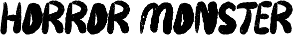 preview image of the Horror Monster font