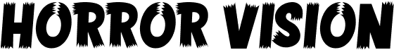 preview image of the Horror Vision font