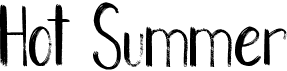 preview image of the Hot Summer font