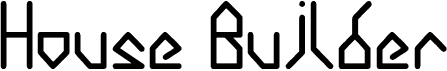 preview image of the House Builder font