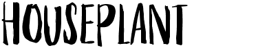 preview image of the Houseplant font