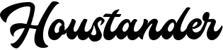 preview image of the Houstander font